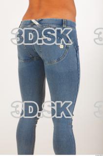 Thight blue jeans of Oxana  0006